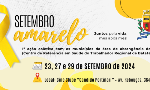 23, 27 e 29 de SETEMBRO de 2024